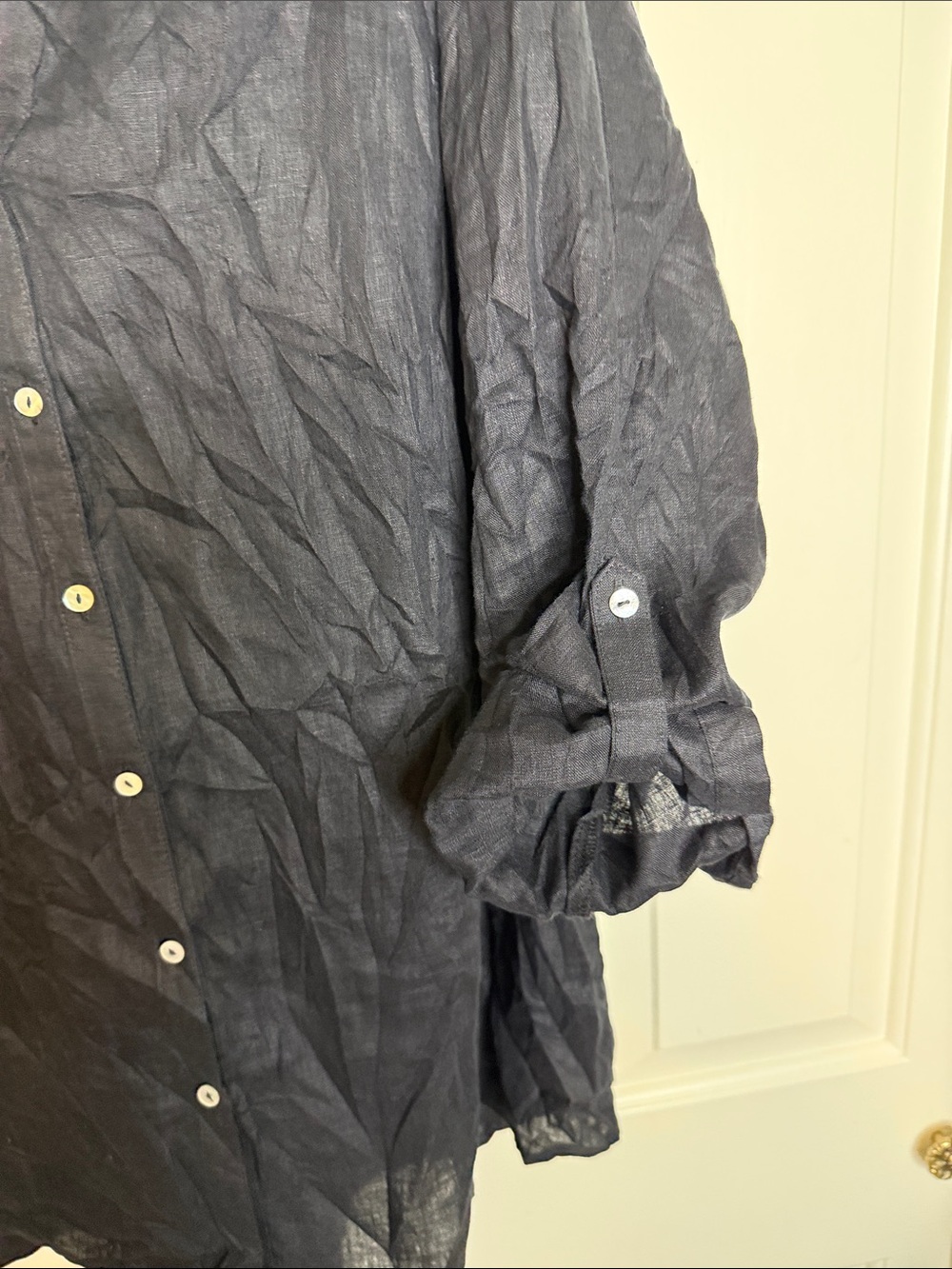 NWT Sigrid Olsen Linen Top - Picture 4 of 5